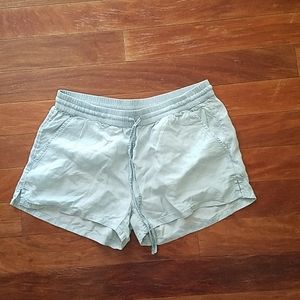 Aerie chambray pull on shorts